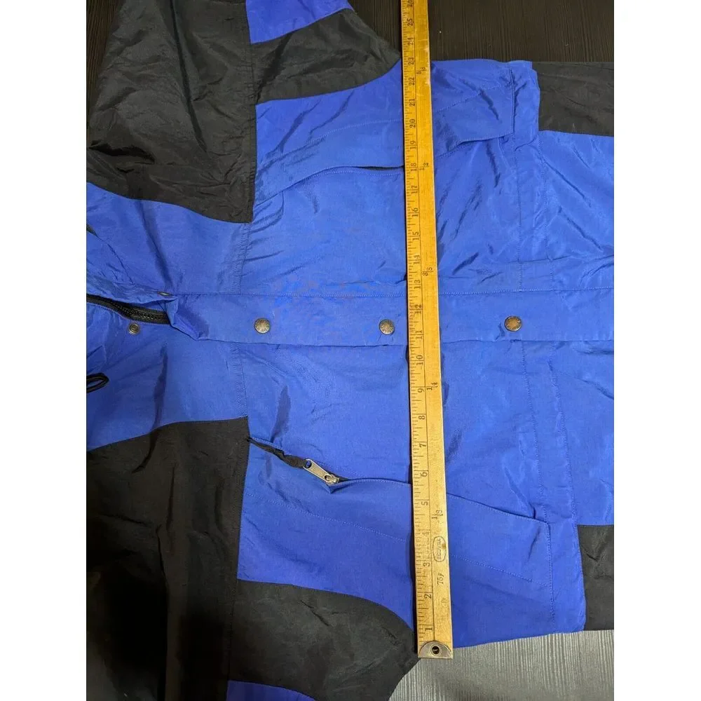 Vintage The North Face Gore ActiVent Jacket Coat‎ Blue/Black Small?  READ!!!